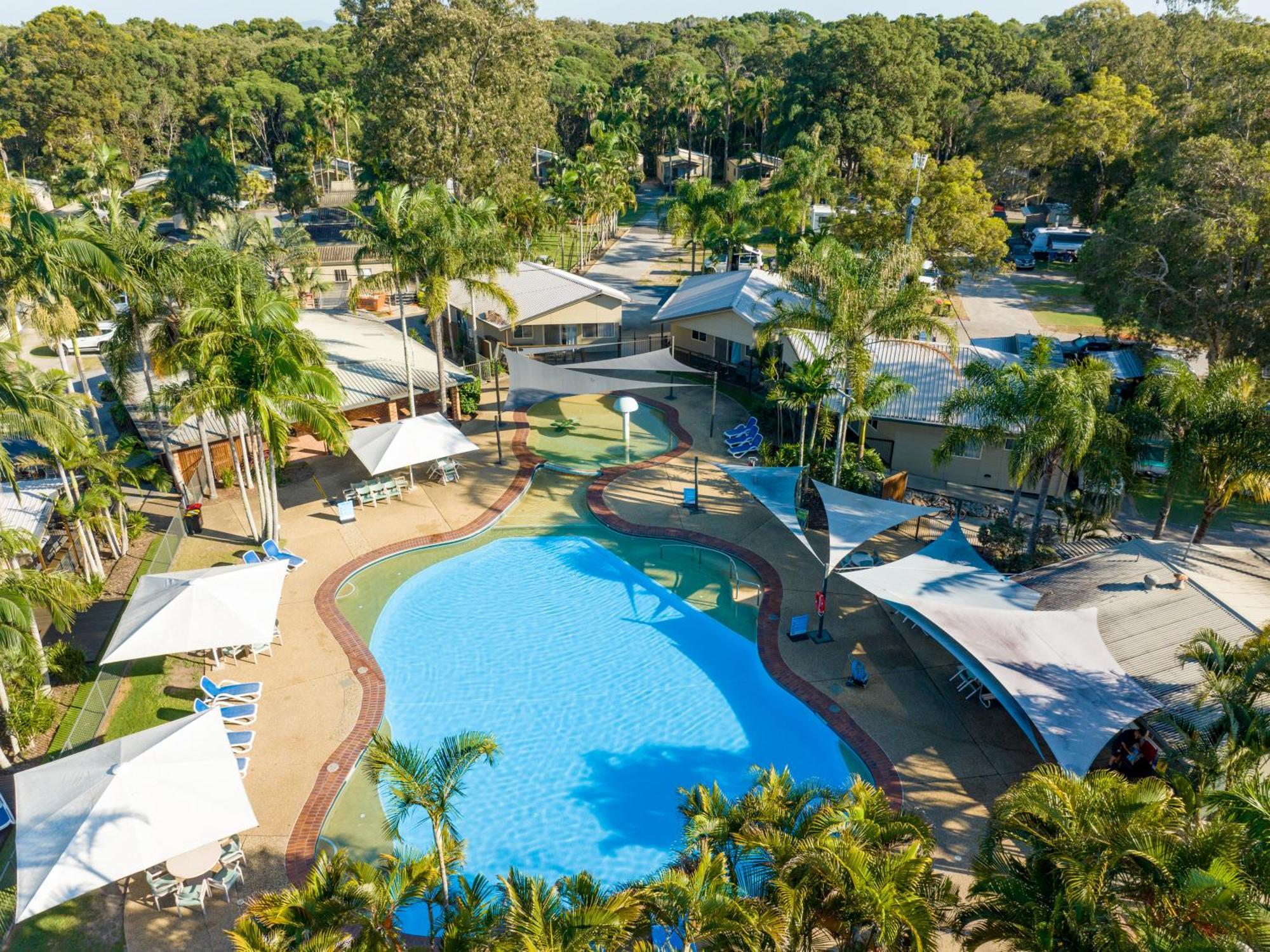 Nrma Blue Dolphin Yamba Holiday Resort Luaran gambar